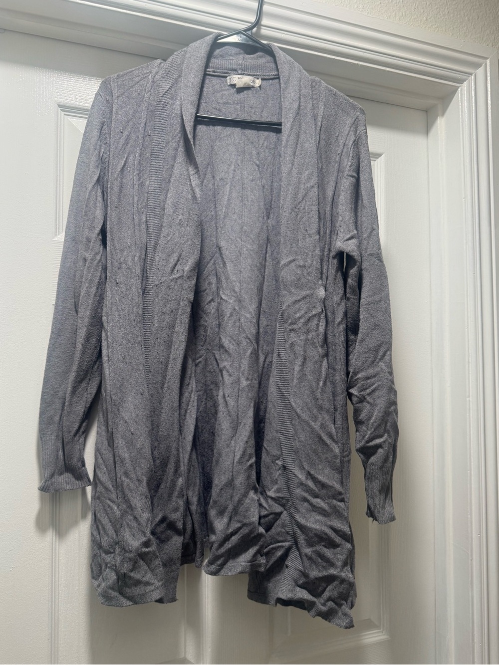 Grey cardigan